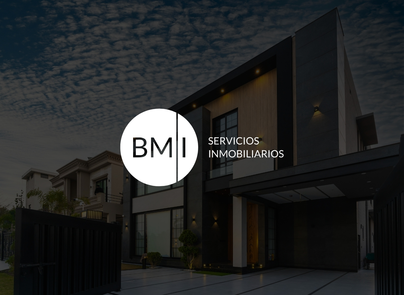 Sitio web de BMI Servicios Inmobiliarios
